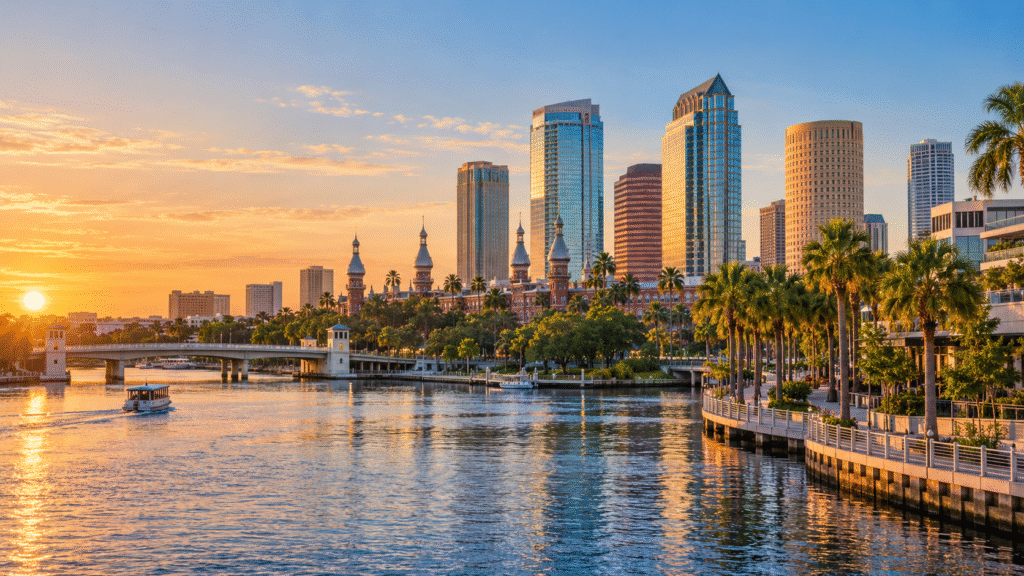 Image showing Tampa and the broader Tampa Bay area for patient-service-area.